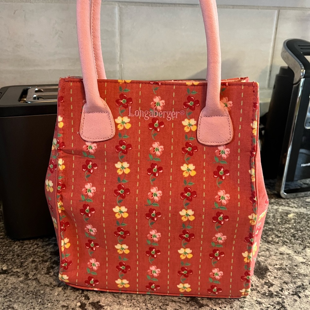 LONGABERGER HOMESTEAD Experience The Legacy Small Tote Handbag
